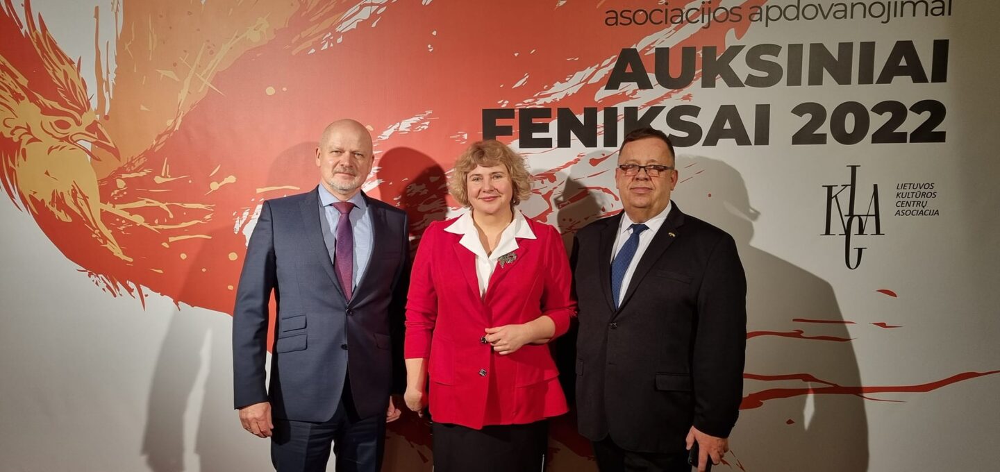 Apdovanojimų ceremonija ,,Auksiniai Feniksai” Vilniuje
