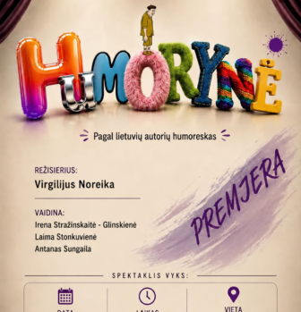 Spektaklis „Humorynė“